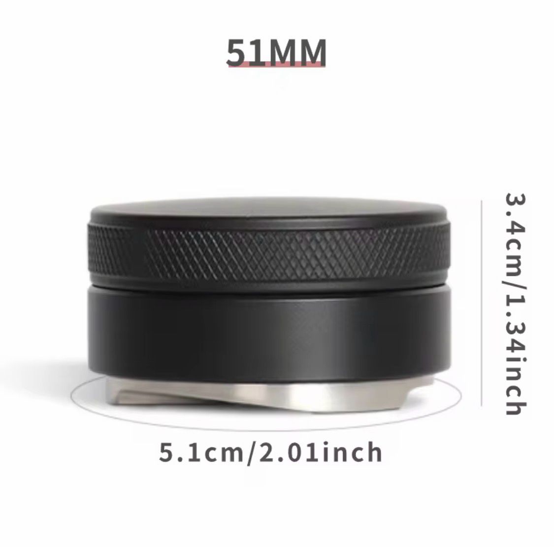 Espresso Tamper 51mm 53mm 58mm Adjustable | TIPIKOS
