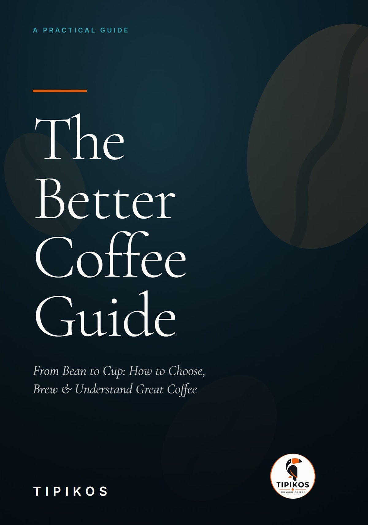 The Better Coffee Guide by TIPIKOS - front cover